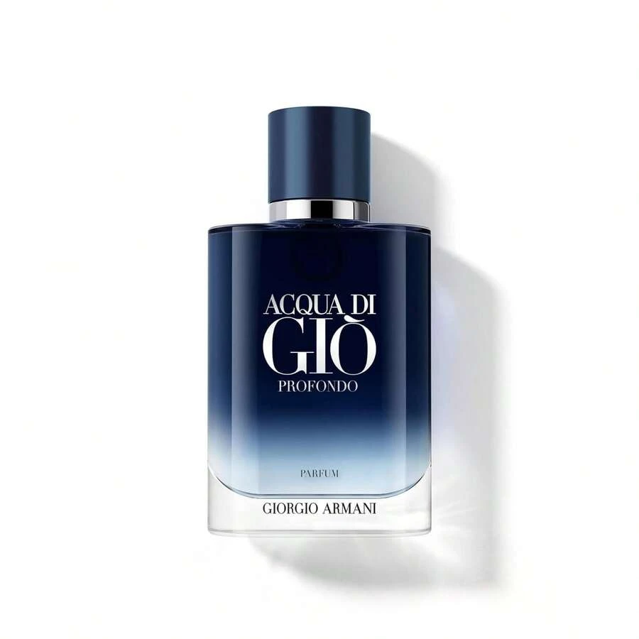 Armani Giorgio Armani Acqua Di Giò Profondo Parfum For Men 3.4 Oz / 100ml – Fresh Fougère Aromatic Men's Cologne With Bergamot, Citrus & Patchouli, Long Lasting Designer Fragrance - Acqua di Giò Profondo Parfum - 查看 1