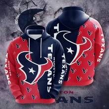 Houston Texans 3D Digitally Printed Hoodies For Men And Women,32 Teams - phong cách - Xem 2