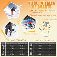 Guantes para Frio, Guantes con Pantalla Táctil,Guantes Nieve Impermeables A Prueba De Viento,Guante Motociclista Guante Moto para Ciclismo Correr Esquí Senderismo Escalada Hombres Y Mujeres - CH - Ver 7