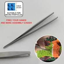 3D Building Block Shark Monster Head Wall Art Tiles, DIY Animal Pendant Wall Decor, Wall Hanging Sculpture, Home Decor, Birthday Gift, New Year Gift, Stress Relief, Suitable For Gifting - Multicolor - View 10