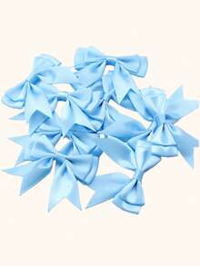 50个缎带蝴蝶结 - 手工邀请函装饰 - 缎带礼品包装 - 多色 - 无羽毛 - 工艺美术缝纫用品 - 礼品包装蝴蝶结 - 彩色 - 查看 17