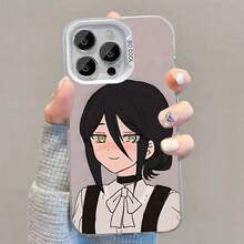 Funda de teléfono de chica anime japonesa R-Reze para iPhone 17 16 15 14 13 12 11 Ais/Pro/Max/Plus, cubierta trasera de silicona a prueba de golpes - 4 - Ver 2