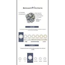 1 High-Quality 925 Silvery + Moisamit 15Mm Necklace, Unisex High-End Jewelry, Suitable For Weddings, Parties And Any Occasion, The Perfect Gift For Yourself And Your Friends On Valentine'S Day - Vàng. - Xem 9
