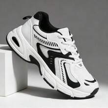 New Autumn Women's Shoes, Breathable And Lightweight Casual Sneakers With Non-Slip Soles - Đen thuần khiết - Xem 3