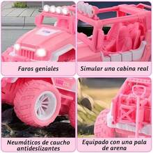 Kids Remote Control Cars - Rose - Voir 4