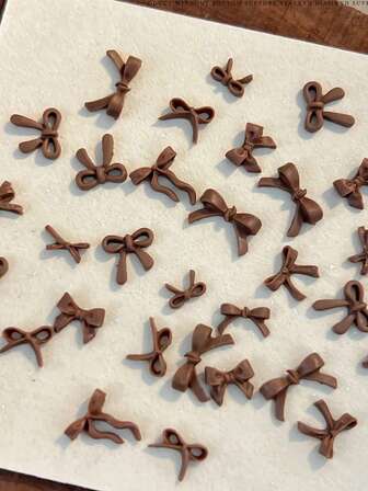 200pcs Colorful Bowknot Nail Charms - Diverse, Suitable For DIY Nail Art, Acrylic And Resin Manicure - Odorless, Multifunctional Nail Decoration Accessories, Nail Art Decorations | Colorful Nail Charms | Nail Art