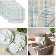 Kitchen Towels - Black1 Buffalo Check+12x12" - View 1