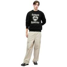 Carhartt Wip Sweatshirt I035642_89XX For Man In Color Black - الأسود - مشاهدة 4