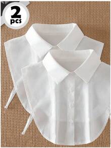 Detachable Collar Unisex Business Casual Versatile Sleeveless Collar  Valentines,Day Gift For Boyfriend Valentines,Day Gift For Boyfriend - 彩色 - 查看 7