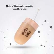 OpenHIciciglow Mini Auricular Espa Oculto Auricular Inalmbrico con Distancia Inalmbrica de 20 Cm para Telfonos, Tabletas, Kindles, Reproductores de MP3, Tamao Pequeo, Peso Ligero - como se muestra en la figura - Ver 3