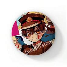 Broche de 58mm, se puede usar como accesorio para mochila, personaje de anime, insignia de cosplay de dibujos animados, decoración de ropa, regalo para amigos, estilo navideño - 58mm - Ver 11