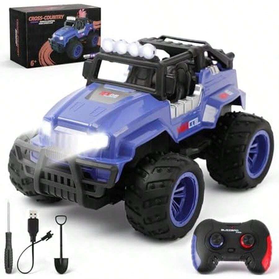 Kids Remote Control Cars - Azul - View 1