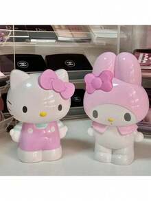 SANRIO 1个、Melody、化妆刷收纳盒，可作桌面整理器、铅笔盒、背包使用，是返校必备、化妆师收纳的理想之选，也适合作为万圣节、复活节、感恩节礼物。（部分工艺品可能存在轻微瑕疵，可擦拭干净） - 彩色 - 查看 7