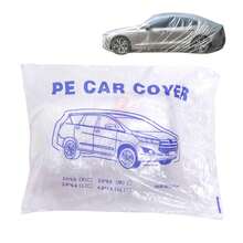 Cubierta Universal desechable para coche de PE, impermeable, a prueba de polvo, gruesa, Transposable, Protector automático para protección exterior de vehículos INVG - Largo 6x3.8M - Ver 1