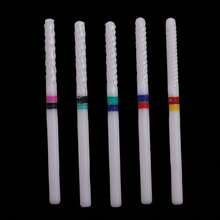 1pc 2.35mm Shaft & Professional Ceramic Nail Drill Bits,Quick Gel Nail Removal Nail Cleaning Polishing Head For Callus & Dead - Multicolor - View 2