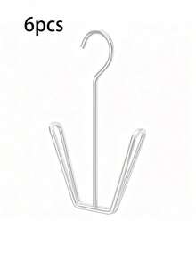 1/6pcs Stainless Steel Shoe Rack, Stainless Steel Shoe Organizer, Shoe Display Hanging Hooks Shoe Rack