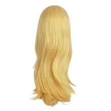 24 Inch/60 Cm Long Anime Side Bangs Great Wavy Curly Cosplay Party Wig (Orange Yellow),38048808 - trái cam - Xem 6