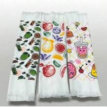 OpenHIToallas de Cocina 100% Algodn, Juego de 10 Secadores Econmicos Surtidos 41x61 cm, Alta Absorcin y Secado Rpido, Multiusos para Cocina, Vajilla y Superficies - como se muestra en la figura - Ver 4