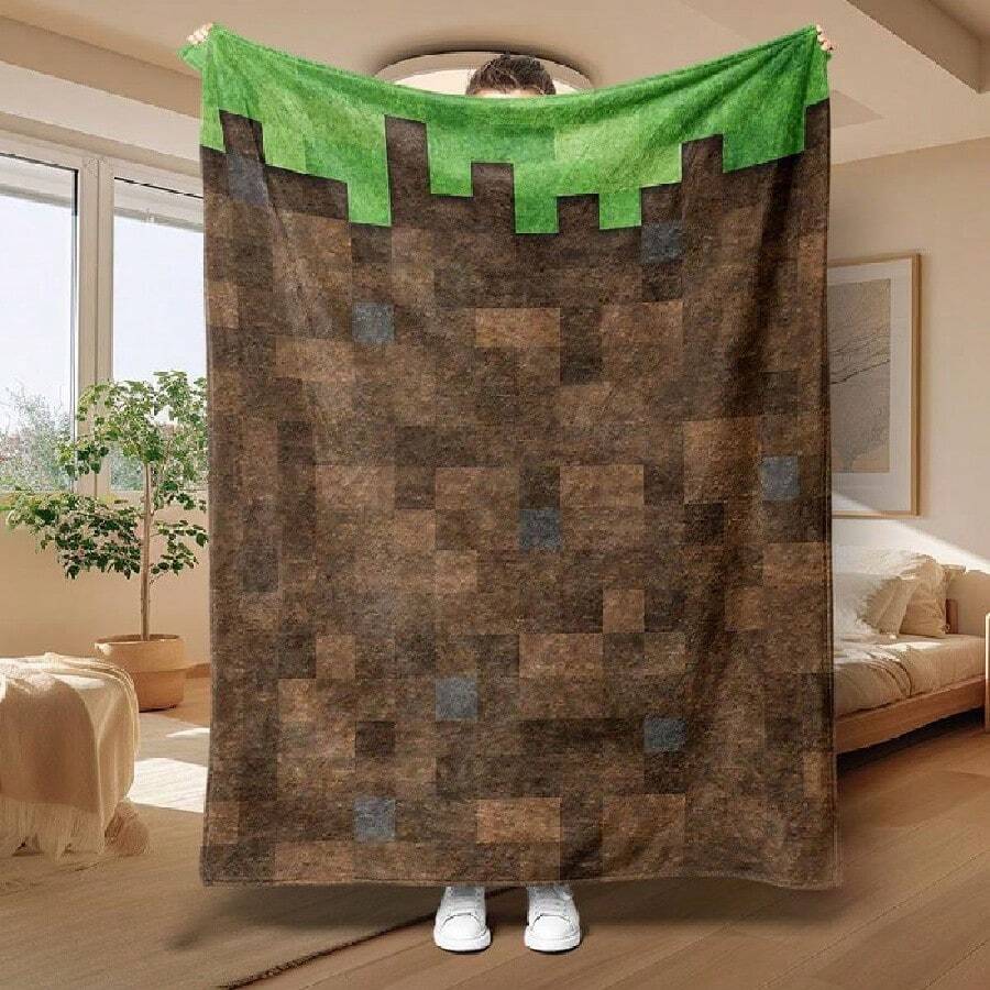 3pcs Duvet Cover Set Game My World Monster Hunters Bedding Set Duvet Cover S  Bedroom Decor Gifts Character Blanket, Cozy Throw For Gaming & Relaxing, Soft Bedding Accessory, Perfect Gift For  Fans Fan Delight! Ultra-Soft Character Block Blanket, Cozy & Creative Design, Perfect Gift For Gamers, Ideal For Daily Use Themed Blanket, Soft Skin-Friendly, All-Season Use, Perfect Gift For Family And Friends, Ideal For Bed Office SofaMinion The Rise Of Gru 1 Super Soft Blanket S S Plush Throw Blanket Funny Outdoor Flannel Bedspread Sofa Bed Cover - Trắng 3 - Xem 1
