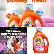 + Downy April HE Deep Cleaning Concentrated Laundry Detergent 52 Loads - 73 Fl Oz - Default - 查看 1