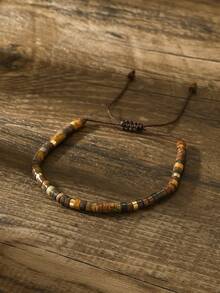 Inspirational Gift Bracelet, Women's Healing Natural Stone Bracelet - Wishing You A Speedy Recovery, Gift For Female Friends, Sisters, Girls - Life Is Difficult, But You Are Also Strong Bracelet - A-thank - View 2