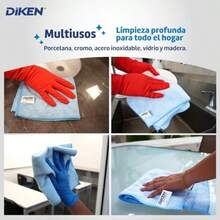 OpenHIDIKEN Trapos de Cocina de Microfibra Azul - Accesorios para Cocina Premium, Libre de Pelusa, Secado Rpido, Durabilidad hasta 1000 Lavadas - Toallas de Microfibra de Alta Calidad - como se muestra en la figura - Ver 6