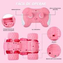 Kids Remote Control Cars - Rose - Voir 7