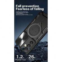 Galaxy A34 5G Case - With Screen Protector And Built-In Phone Stand - Pink, 38062207 - 紅白色 - 查看 6