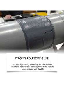 Metal Casting Glue Casting Glue AB Glue Repair Agent Stainless Steel Copper Aluminum Waterproof Metal Sealant - 1 - View 3