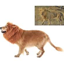 Funny Dog Cosplay Lion Brown Wig, Realistic Lion Mane Wig, Dog Lion Mane For Halloween, Christmas, Parties, Festivals, Dog Wigs For Large Dogs,  Wigs Cosplay Mardi Gras38049247 - 紫羅蘭色 - 查看 6