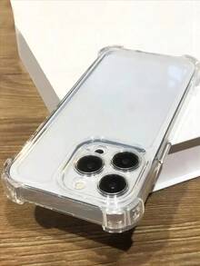 Easypie Selection 360° Drop-Proof 11 12 13 14 15 16 17 Transparent Large Hole Mobile Phone Case Highly Transparent Without Yellowing .Precise Cover  14 Case  13 Case  15 Case  16 Promax Phone Case 17 Pro Phone Case  Halloween Phone Accessories Christmas GiftGIF-FOR-YOU,Gift, Valentine's Day,Shockproof And Drop-Resistant Phone Case - Kiểu 2 (1 chiếc) - Xem 4