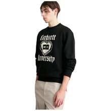 Carhartt Wip Sweatshirt I035642_89XX For Man In Color Black - الأسود - مشاهدة 1