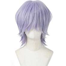 Female Purple Anime Cosplay Wig Halloween Carnival Party Wig,37994557 - 紫色 - 查看 1