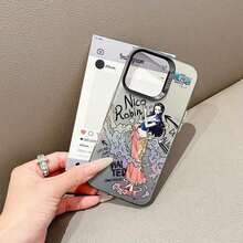 おしゃれなスマホケース 11/12/13/14/15/15pro/15 Plus/15 Promax/7plus/8plus/11pro/12pro/13pro/14pro/11promax/12promax/13promax/14promax/14plus/5 - 半透明の黒 - チェックする 3