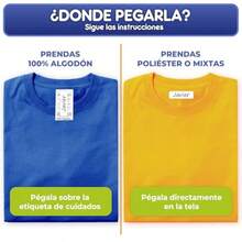 Etiquetas para ropa sin planchar adhesivas escribibles lavables aptas para lavadora 108 etiquetas blancas 1.2 x 4.5 cm ideales para escuela guarderia y campamento ezmark - Blanco - Ver 4