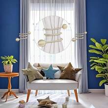 OpenHi 4 Piezas Sujetador De Cortinas, Cinta Magntica Decorativa para Cortinas, con Imn De Tierras Raras, Ideal para Sala De Estar, Dormitorio, Bao Y Comedor, 48 cm De Longitud - como se muestra en la figura - Ver 8
