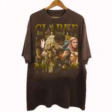 Camiseta estilo bootleg vintage de los 90 de Bellamy Blake, camiseta retro de Clarke Griffin de The 100 como regalo para hombres y mujeres - Negro - Ver 6