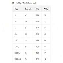 Y2K Camo Shark Mouth Graphic Oversized Sweat Shorts - Streetwear - DK2HY07O - View 3