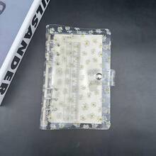 A5/A6/A7 Cute Daisy Transparent PVC Loose-Leaf Binder Cover - Daisy Binder - View 4
