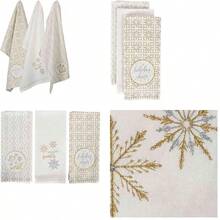 OpenHIDII 100% algodn, Lavable a mquina, Impreso metlico da Festivo Mantel  52 x 52 Asientos 4 Personas, Camino de Mesa 35.5x274.3 cm, Metallic Confetti, Table Runner 14x108, 1, 1 - camino de mesa 35,5x274,3 cm+confeti metalizado - Ver 1