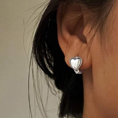 1件时尚独特的925银星星流苏耳环，适合女性，可用于度假、派对、婚礼、节日礼物等场合。