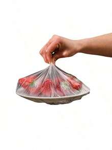 100pcs Reusable Silicone Food Covers - Elastic Bowl Pot Lids, Preserving Kitchen Storage Bags For Fruits Etc, Reusable Food Storage Bags, Disposable Food Containers With Lids - Multicolor - View 4