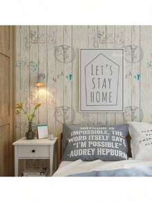 One Roll Of Wallpaper, Self-Adhesive Wallpaper Roll With Striped Wood Grain Pattern, Durable, Seamless Splicing, Removable, Ideal For Wall Decoration In Living Rooms And Bedrooms, As Well As Cabinet And Desktop Renovation. Multiple Sizes Available. - Camel - View 12