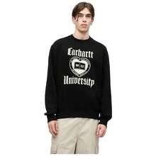 Carhartt Wip Sweatshirt I035642_89XX For Man In Color Black - الأسود - مشاهدة 5