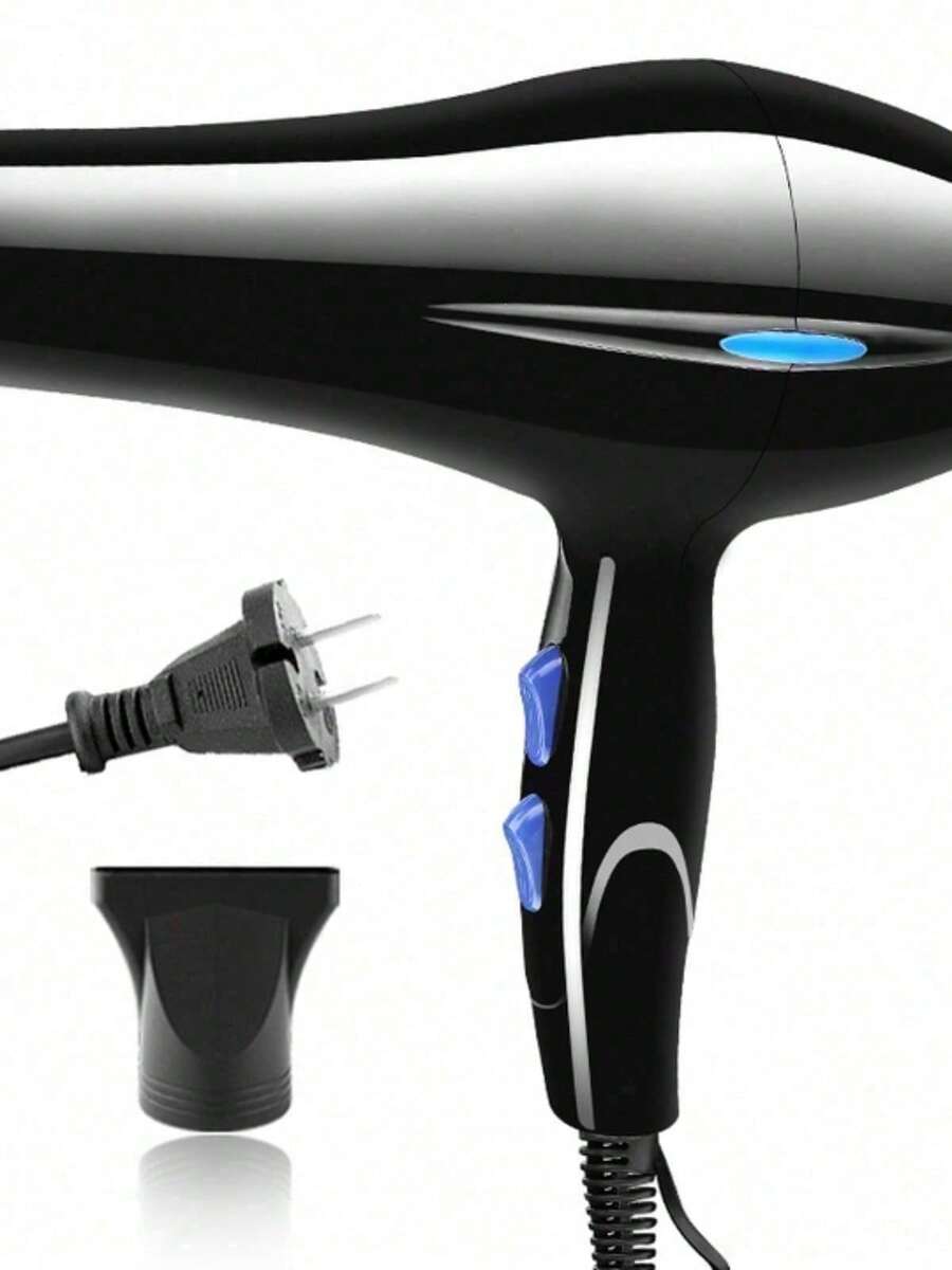 Portable Hair Dryer For Travel Protection 1000w - Black - View 1