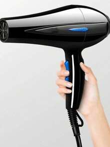 Portable Hair Dryer For Travel Protection 1000w - Black - View 5
