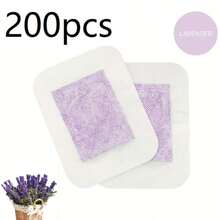100pcs Traditional Chinese Herbal Lavender Detox Foot Pads - Chinese Herbal Formula Foot Pads, Soothe Feet, Promote Blood Circulation, Help Daily Relaxation - Multicolor - View 11