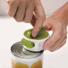 Household Labor-Saving Can Opener Bottle Opener/ Hand Injury-Resistant Durable Jar Beverage Opener/ Multifunctional Kitchen Useful Tools Father Gift - Máy ép bánh mì đỏ - Xem 5