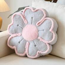 Flower Shaped Decorative Throw Pillow Cushion For Bed Couch, Cute Flower Plush Throw Pillows Home Decor Floor Pillow Seating Cushions (Light Green, 17.7 Inches) 2026new - 灰色 - 查看 1