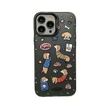 おしゃれなスマホケース 11/12/13/14/15/15pro/15 Plus/15 Promax/7plus/8plus/11pro/12pro/13pro/14pro/11promax/12promax/13promax/14promax/14plus/5 - 半透明の黒 - チェックする 9
